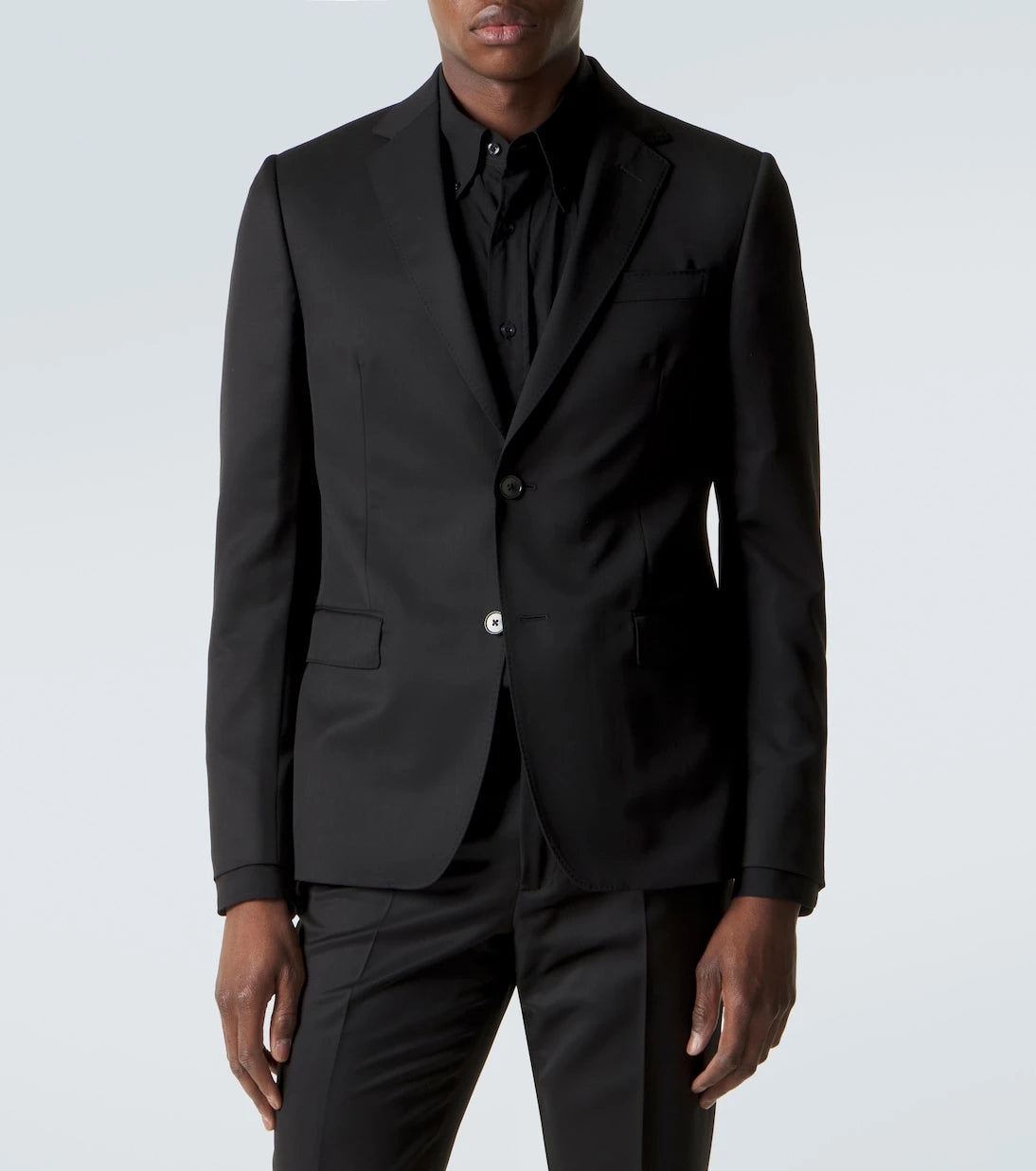 Zegna - Wool and mohair canvas suit