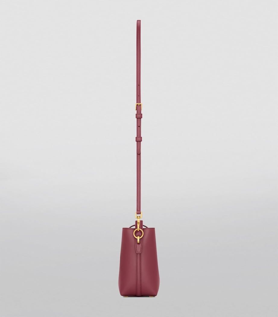 Saint Laurent Red Mini Le 37 Bucket Bag