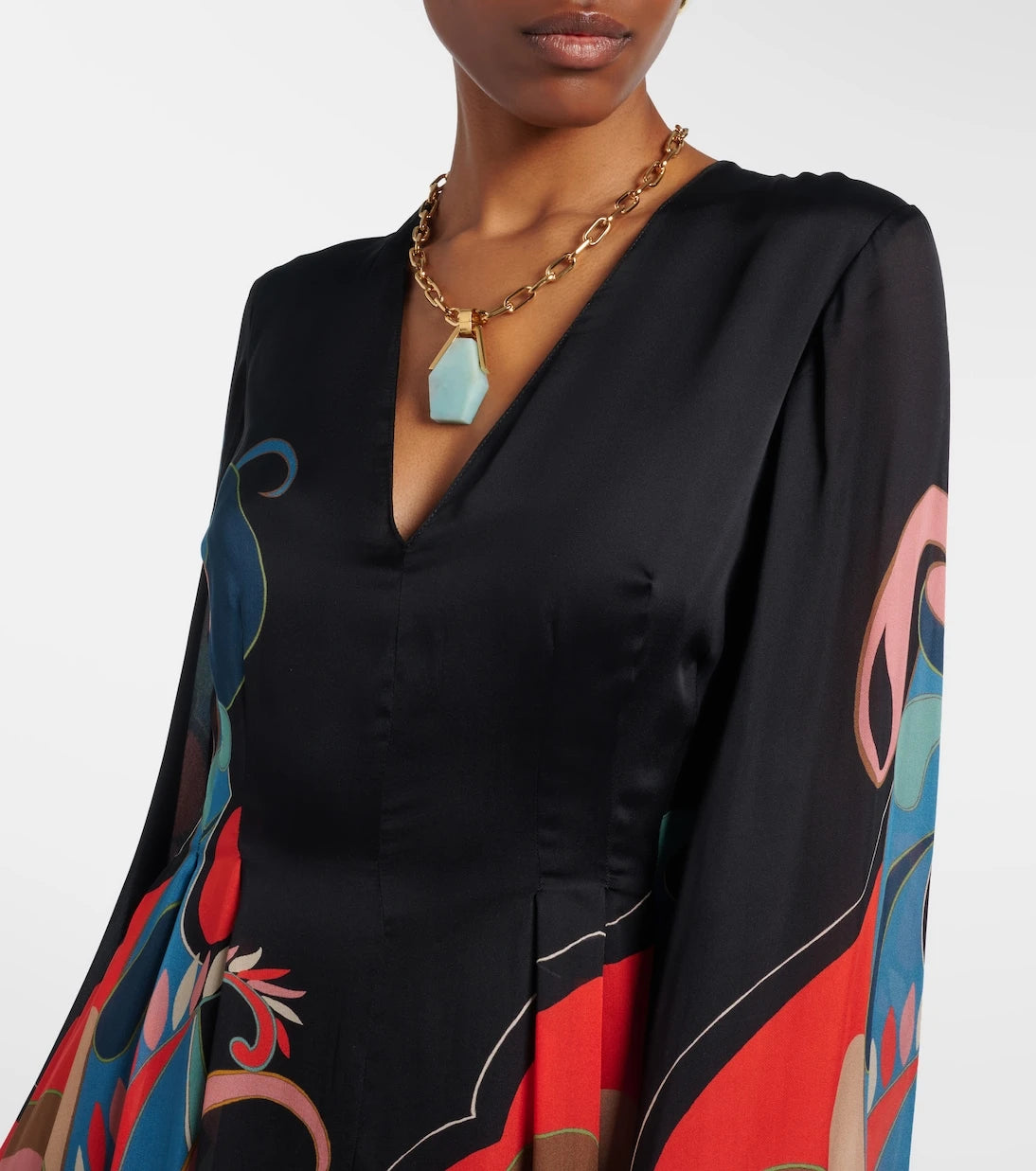 Etro - Paisley silk gown