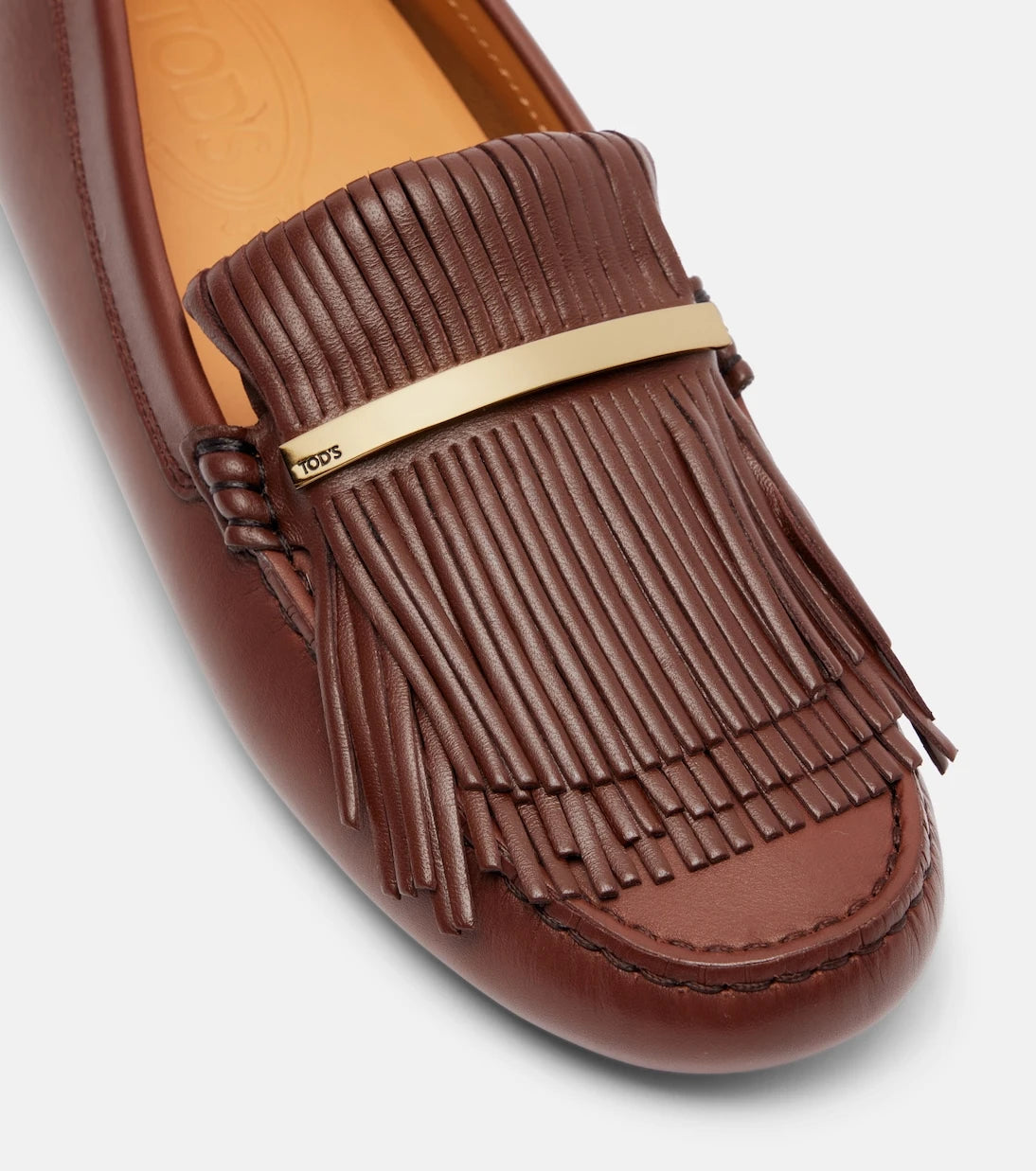 Tod's - Gommino fringed leather driving shoes