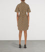 Burberry Beige Cotton Check Mini Dress