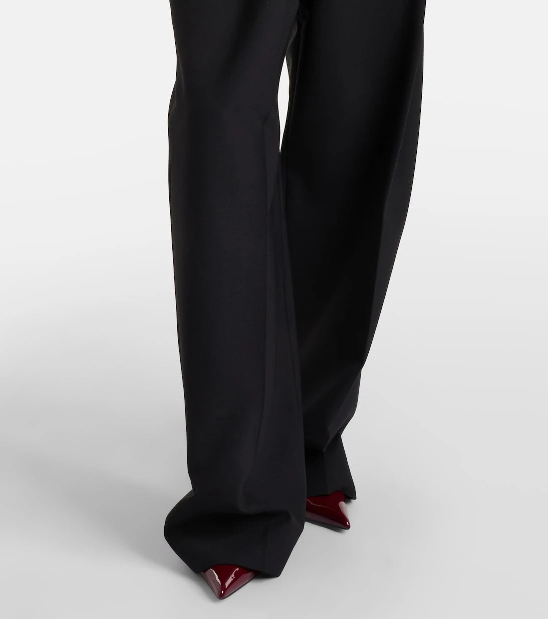 Sportmax - Pleated low-rise wide-leg pants