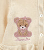 Wool-Cotton Bear Cardigan (3-36 Months)