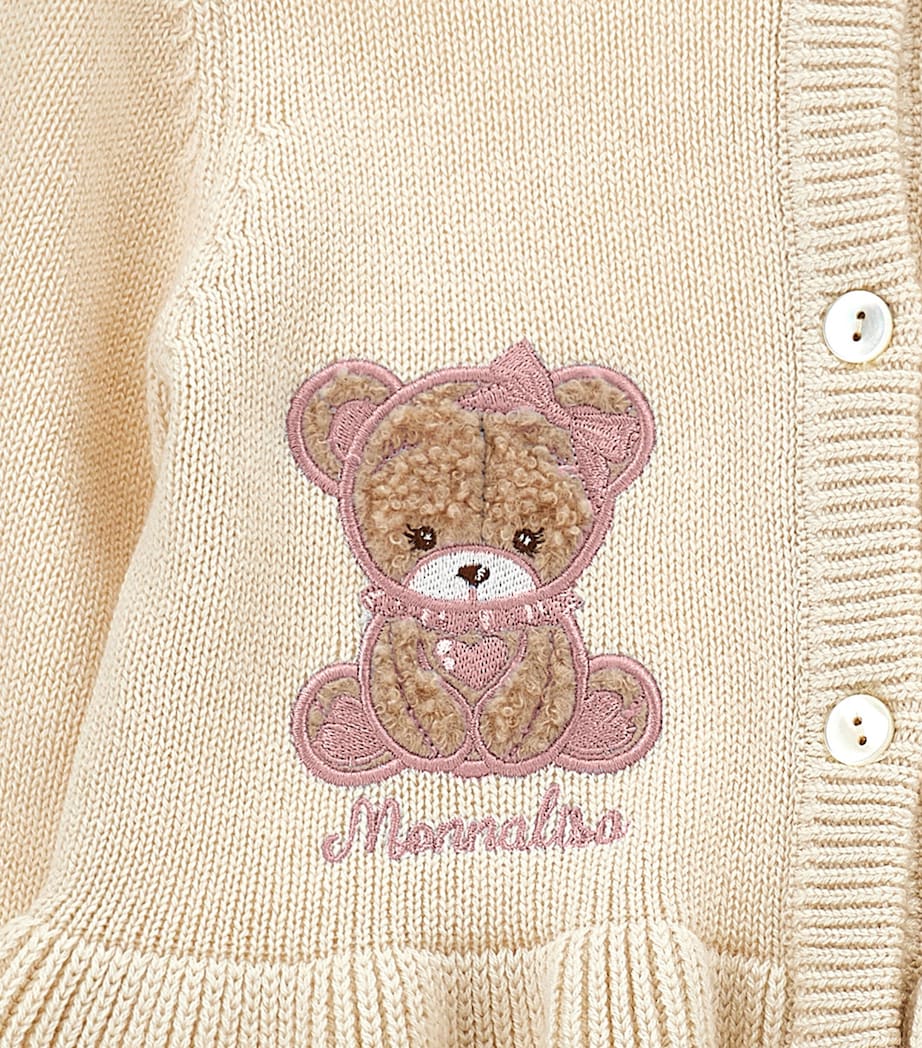Wool-Cotton Bear Cardigan (3-36 Months)