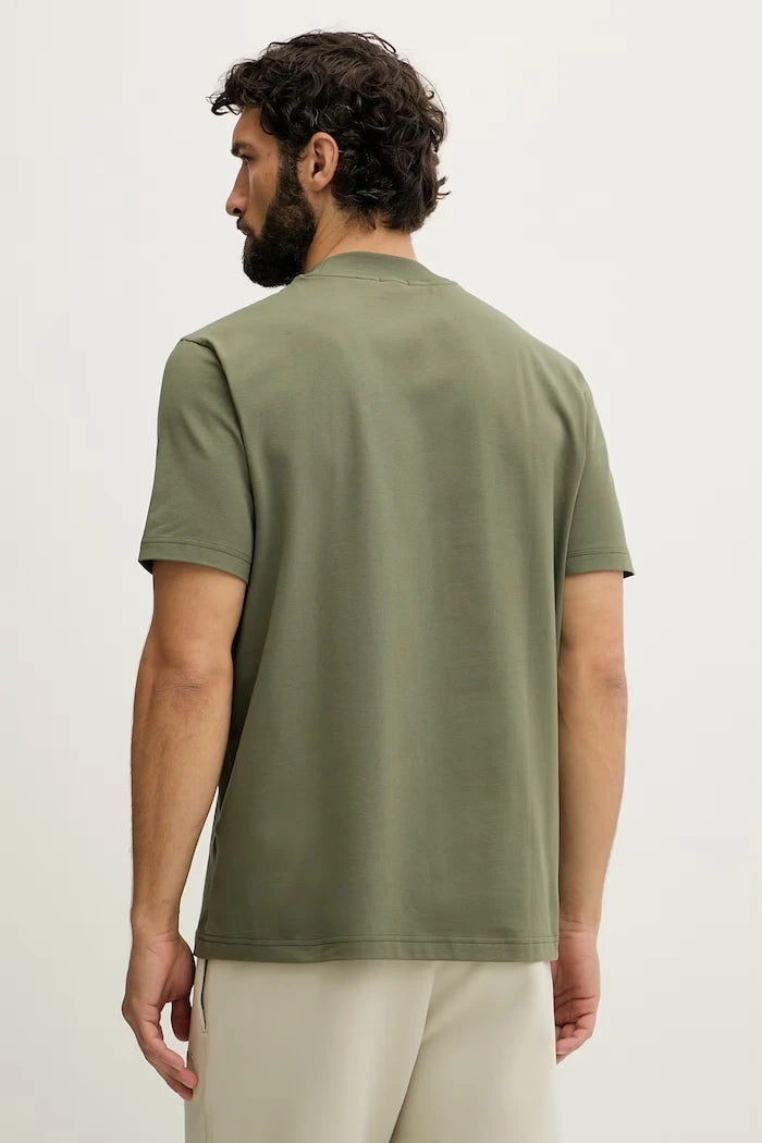 BOSS Green Erkek Pamuk Elastan Tişört Tee Collar