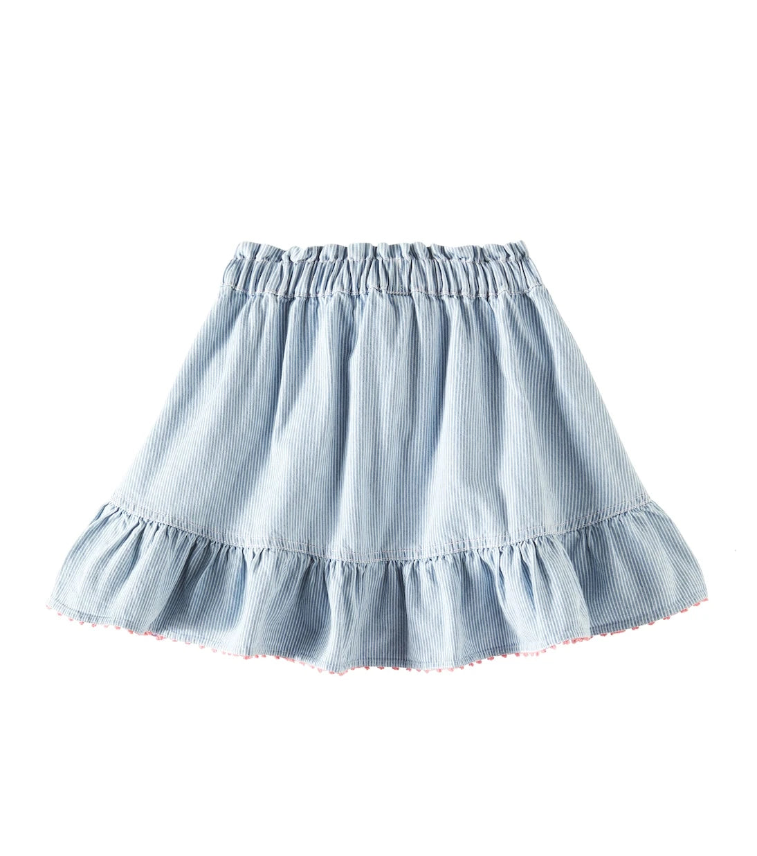Zimmermann Kids - تنورة دينم ويلي المخططة