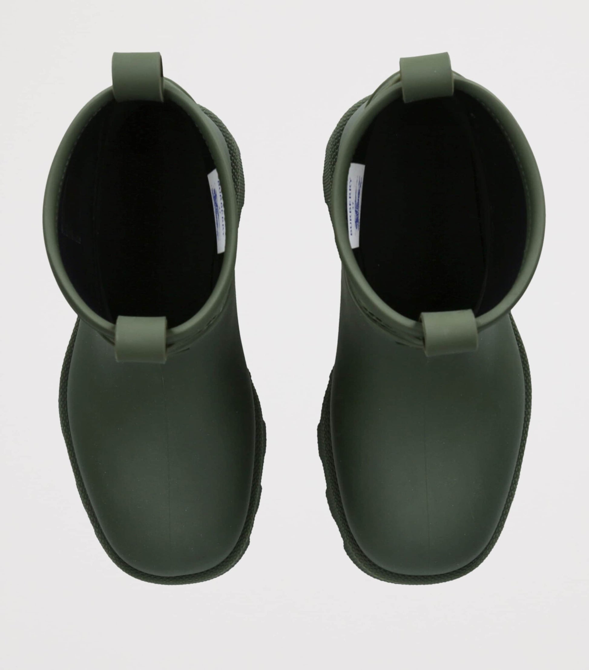 Burberry Green Low Marsh Boots