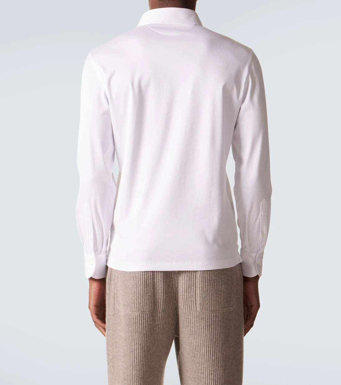 Brunello Cucinelli - Cotton jersey polo shirt