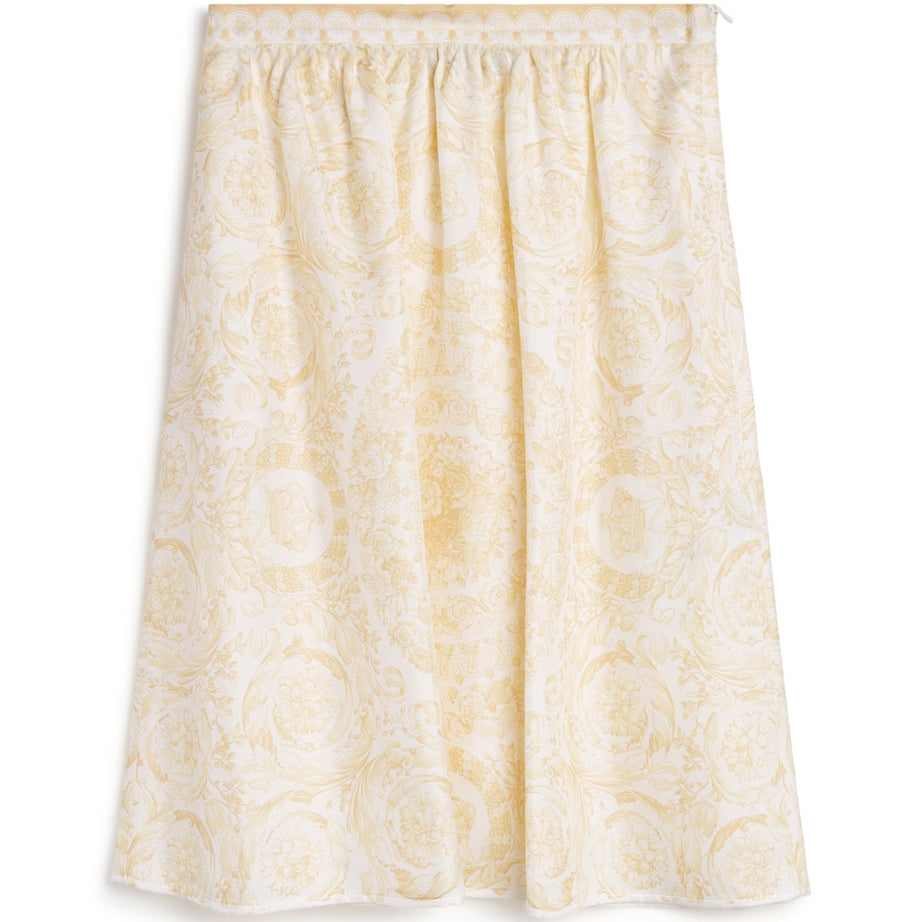 Versace Kids Silk Twill Skirt (6-14 Years)