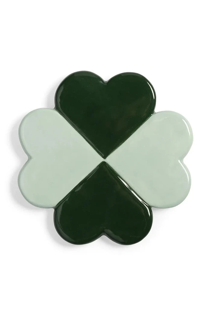 &k amsterdam lucky clover 4'lü bardak altlığı seti