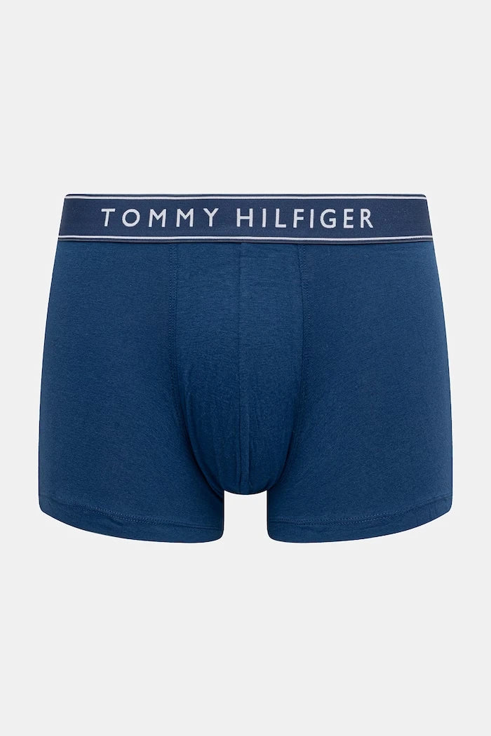 Tommy Hilfiger pamuk ve elastanlı dar kesim erkek boxer 5'li