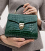 Aspinal Of London Green Midi Mayfair Top-Handle Bag