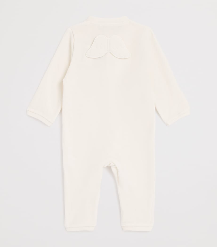 Velour Angel Wing All-In-One (3-18 Months)