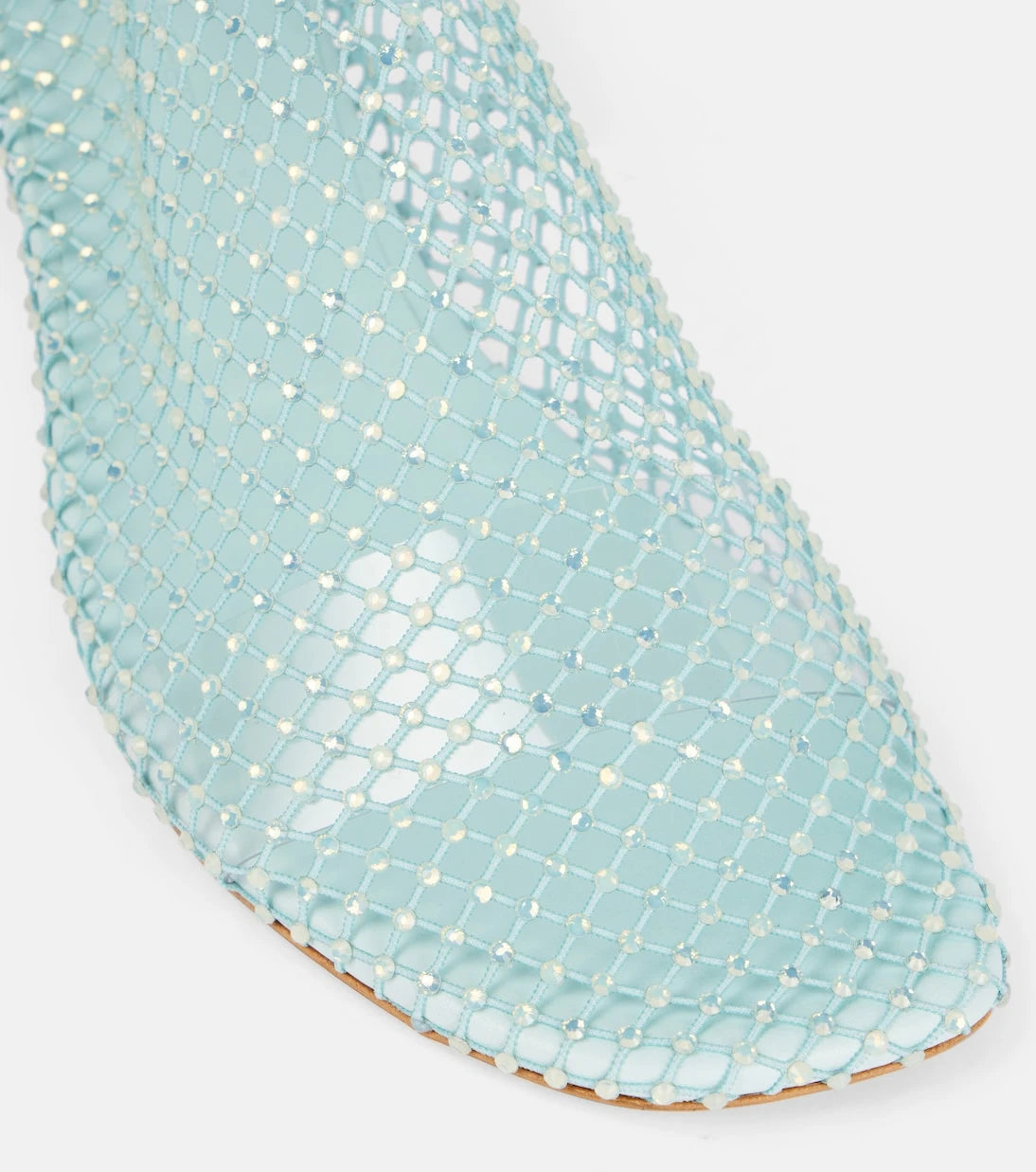 Christopher Esber - Minette embellished fishnet pumps