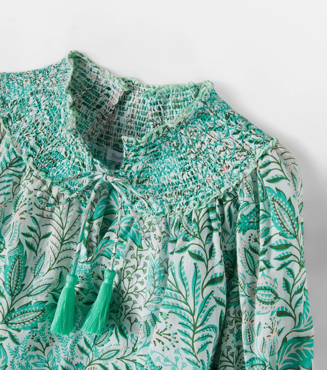 Poupette St Barth Kids - Ysee printed cotton blouse