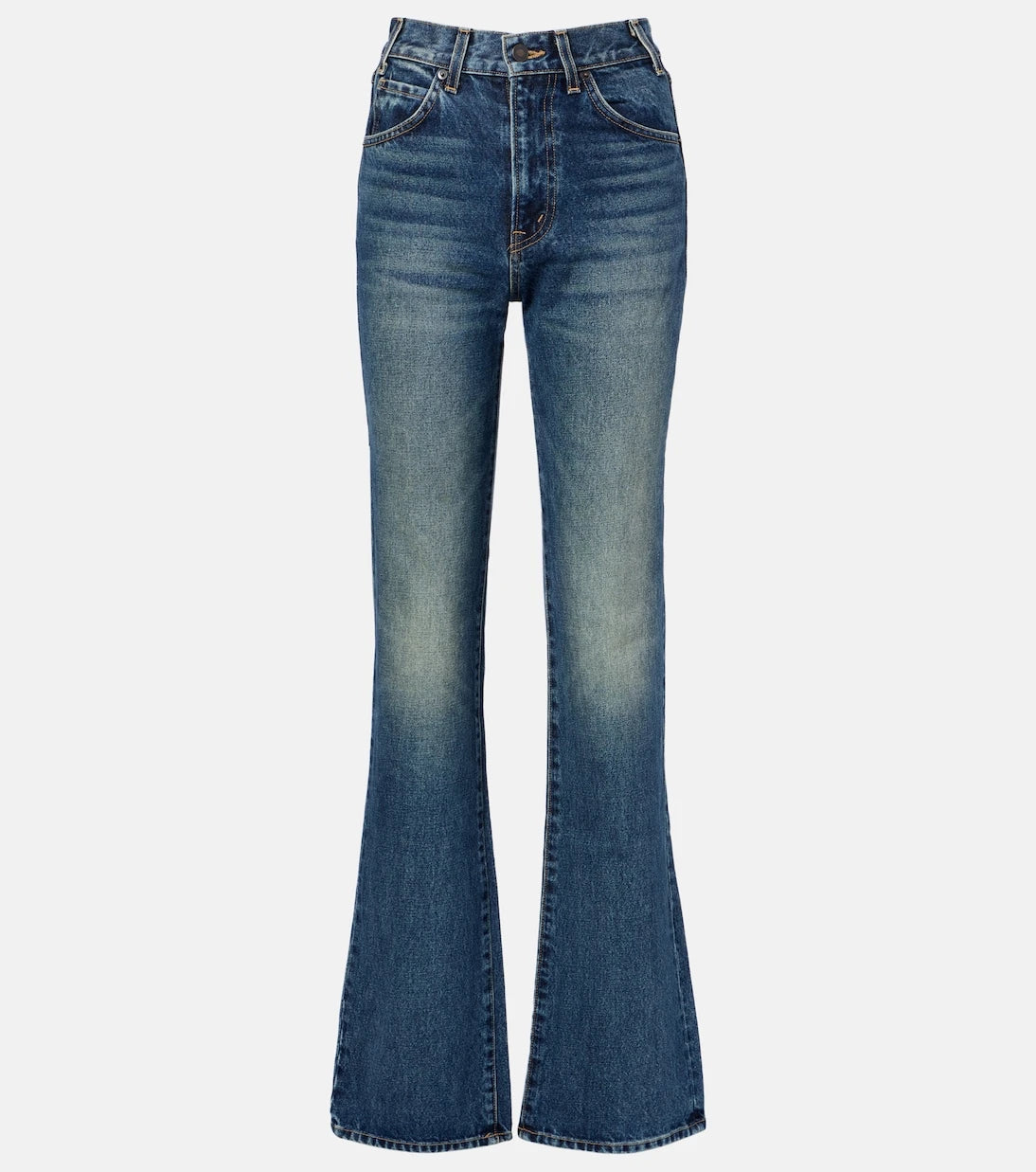 Nili Lotan - Joan mid-rise straight jeans