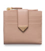 Prada Nude Saffiano Leather Bifold Card Holder