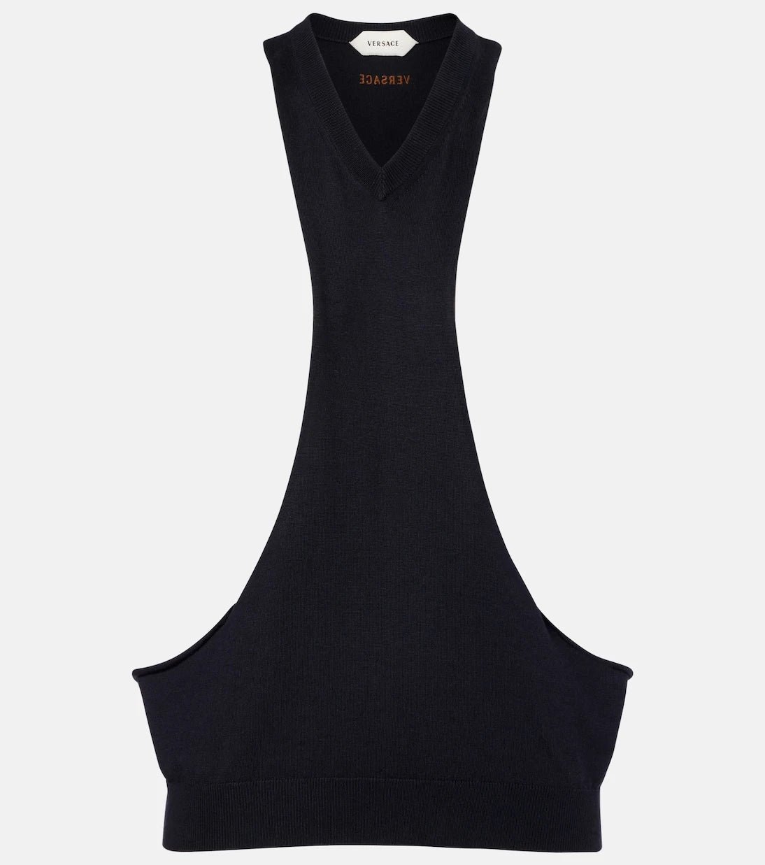Versace - Knitted cotton top