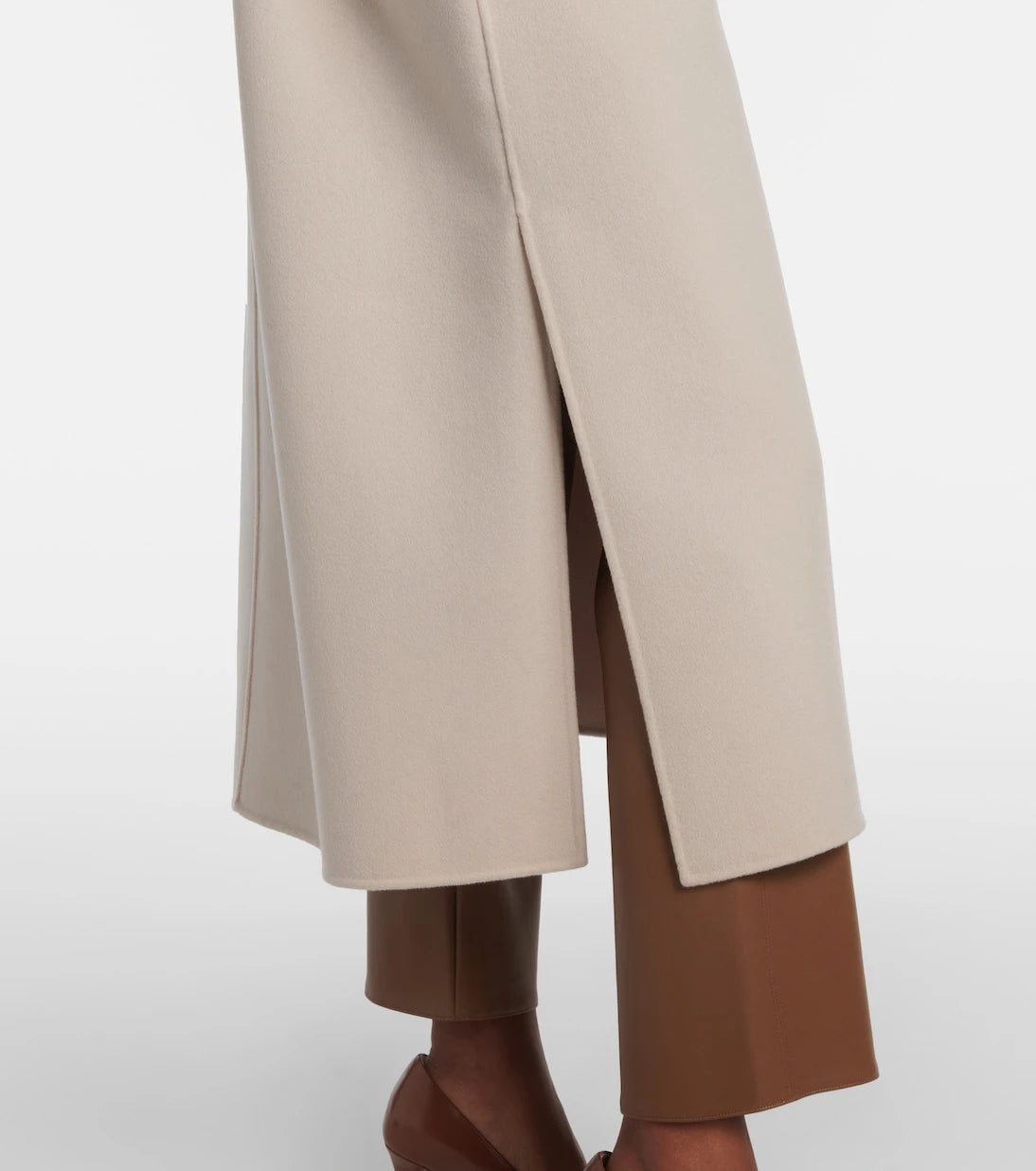 Max Mara S - معطف Livia المصنوع من الصوف القابل للّف