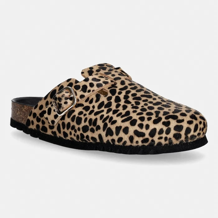 Scholl чехли дамски от кожа FAE