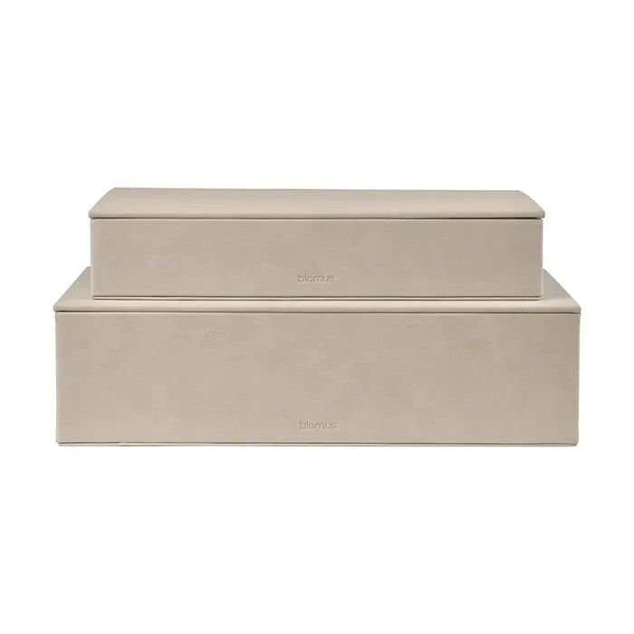 Blomus Sahla Saklama Kutusu Seti 5 × 25 × 7 / 40 × 30 × 11 cm (2 adet)