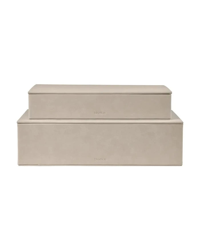 Blomus Sahla Saklama Kutusu Seti 5 × 25 × 7 / 40 × 30 × 11 cm (2 adet)