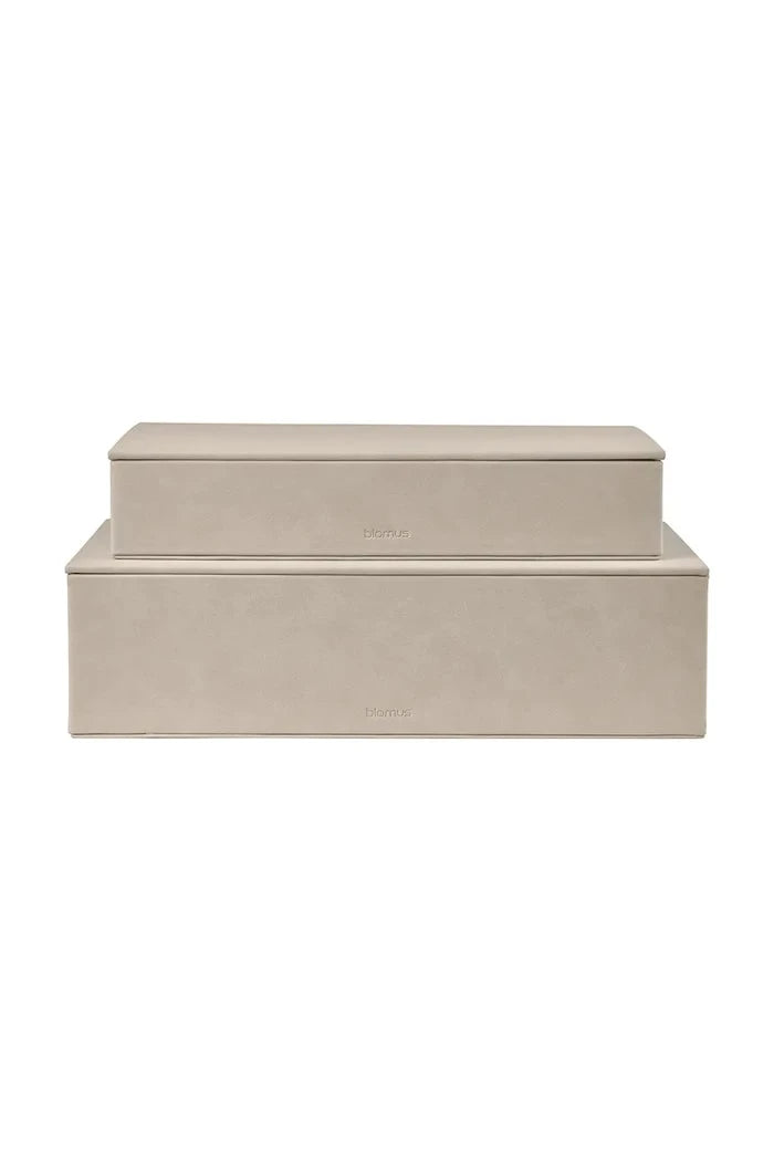 Blomus Sahla Saklama Kutusu Seti 5 × 25 × 7 / 40 × 30 × 11 cm (2 adet)