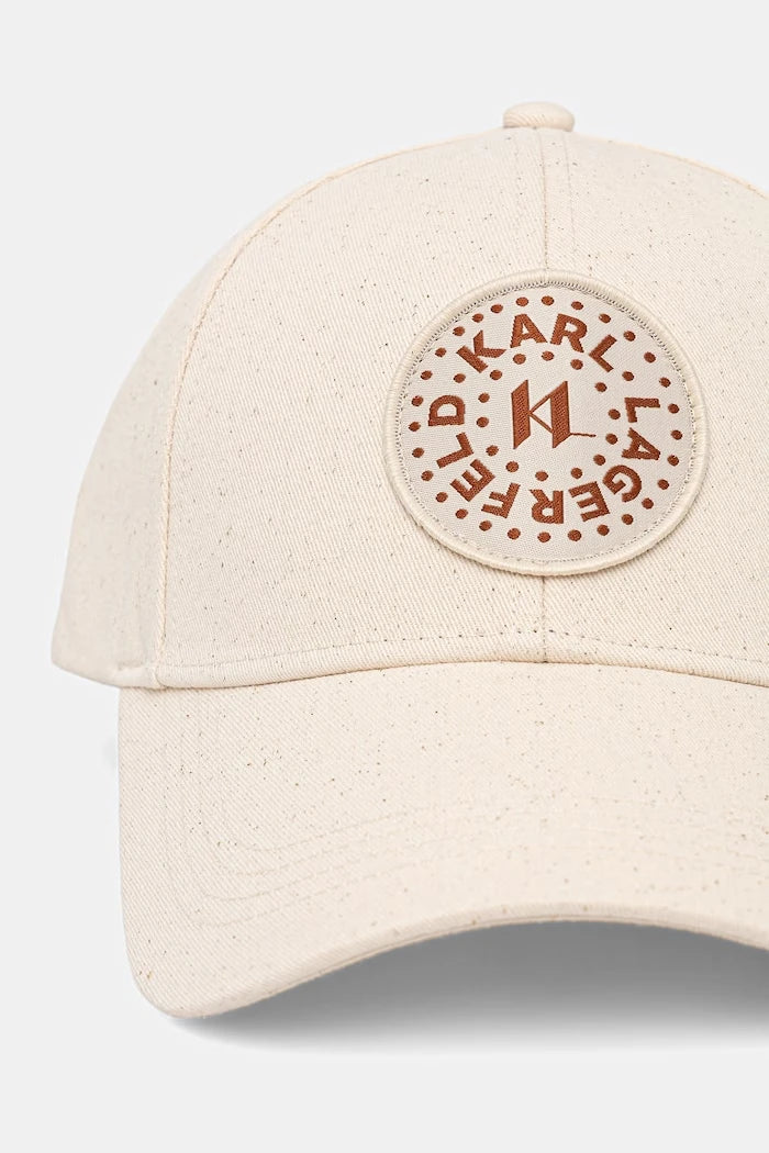 Karl Lagerfeld Kadın Pamuklu Baseball Şapkası K/CIRCLE