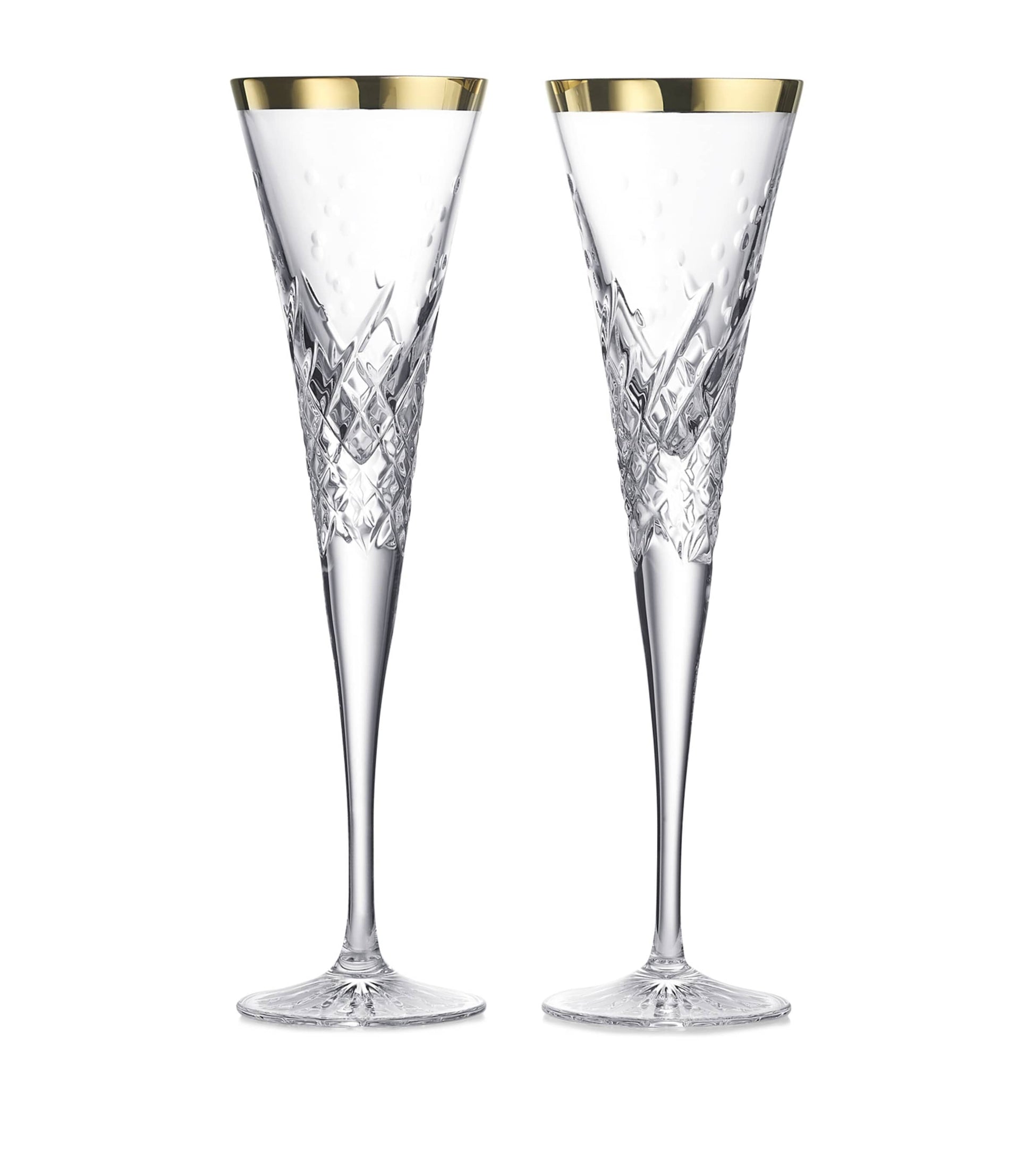 Set of 2 Celebrations Toasting Flutes (185ml)