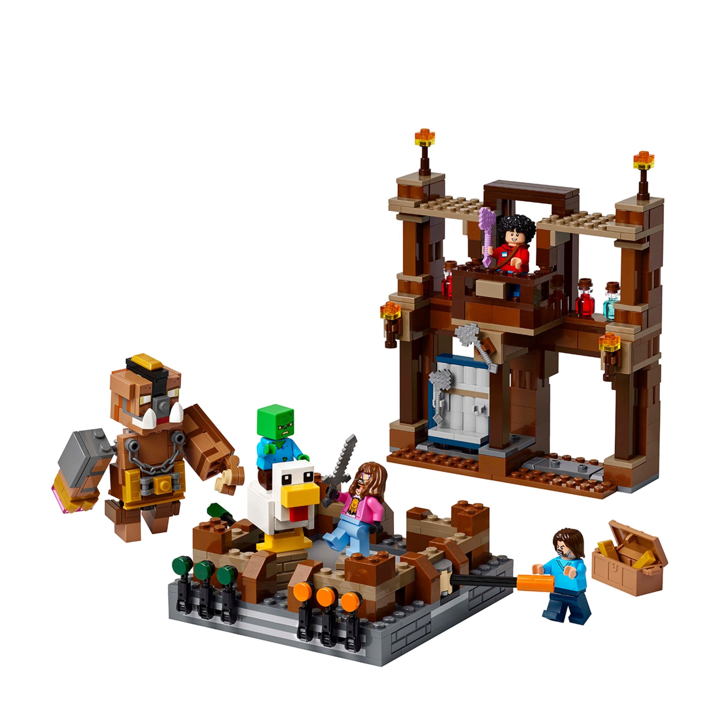 Minecraft Woodland Mansion Fighting Ring 21272