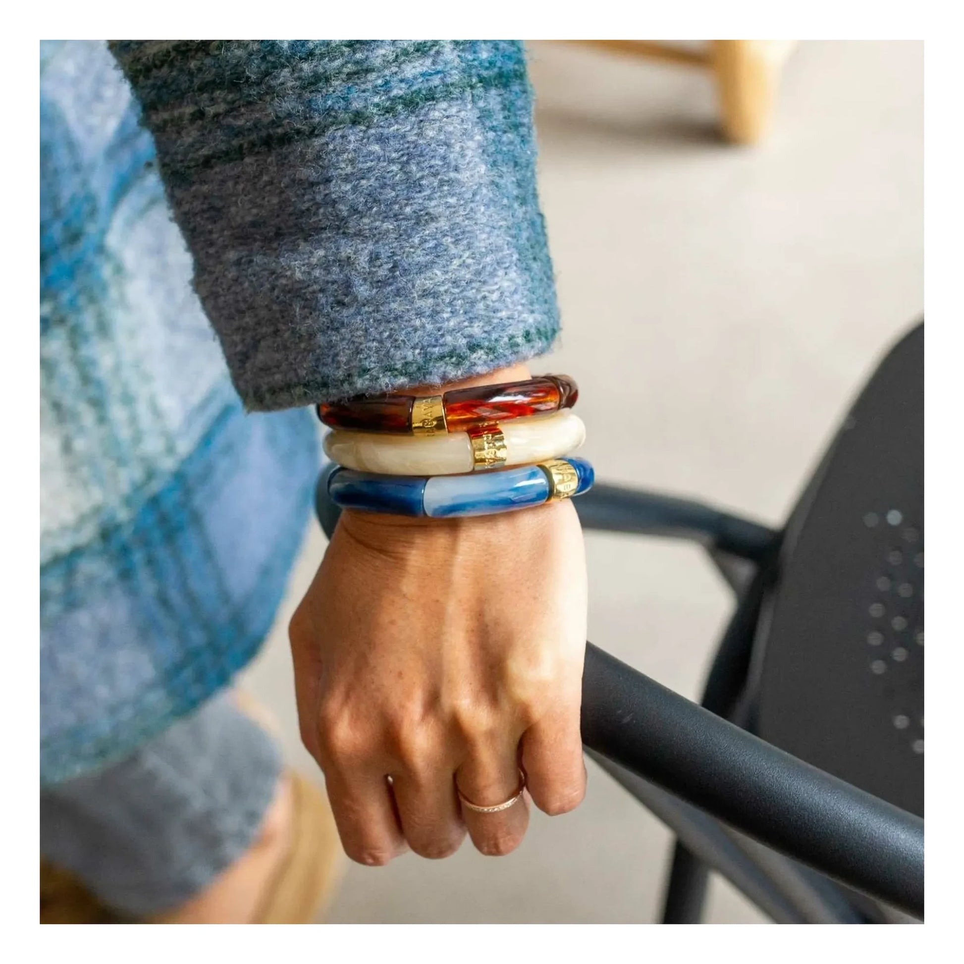 Parabaya - Igarape 3 bracelet | Dark red