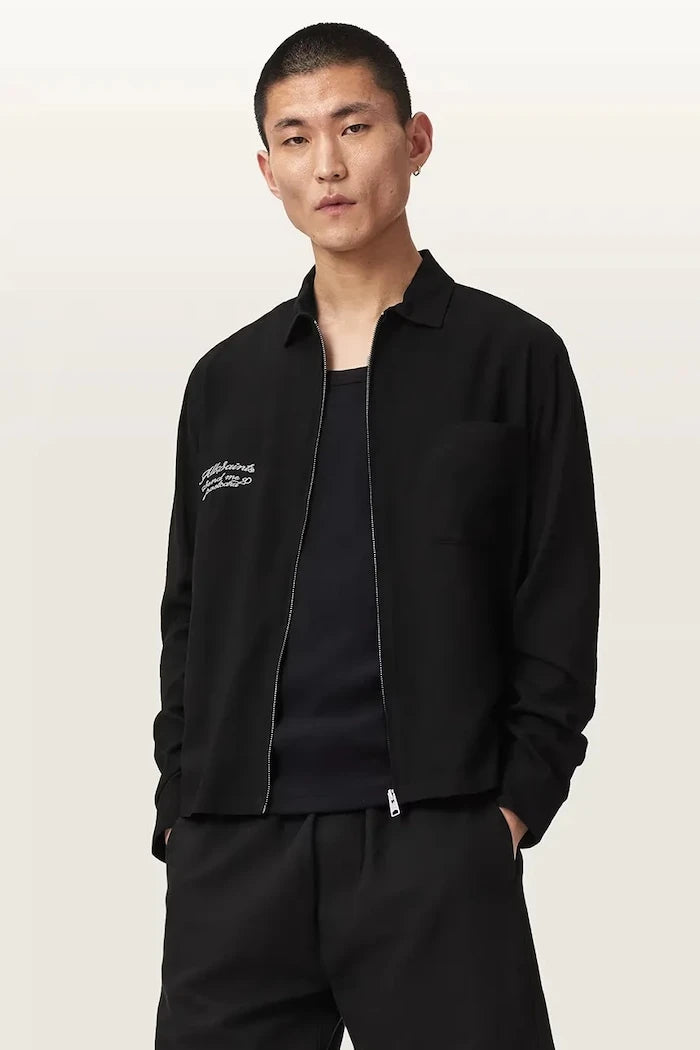 AllSaints късо яке мъжко от вискоза BUCK