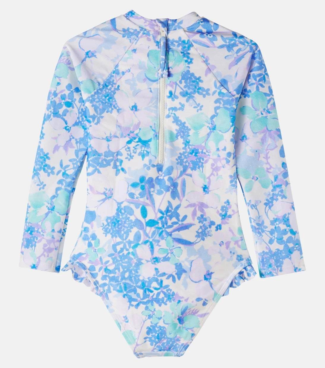 Zimmermann Kids - Solstice floral rashguard swimsuit