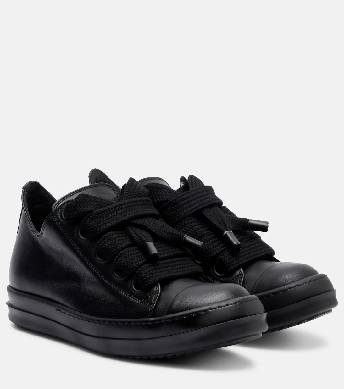 Rick Owens - Jumbolace leather sneakers