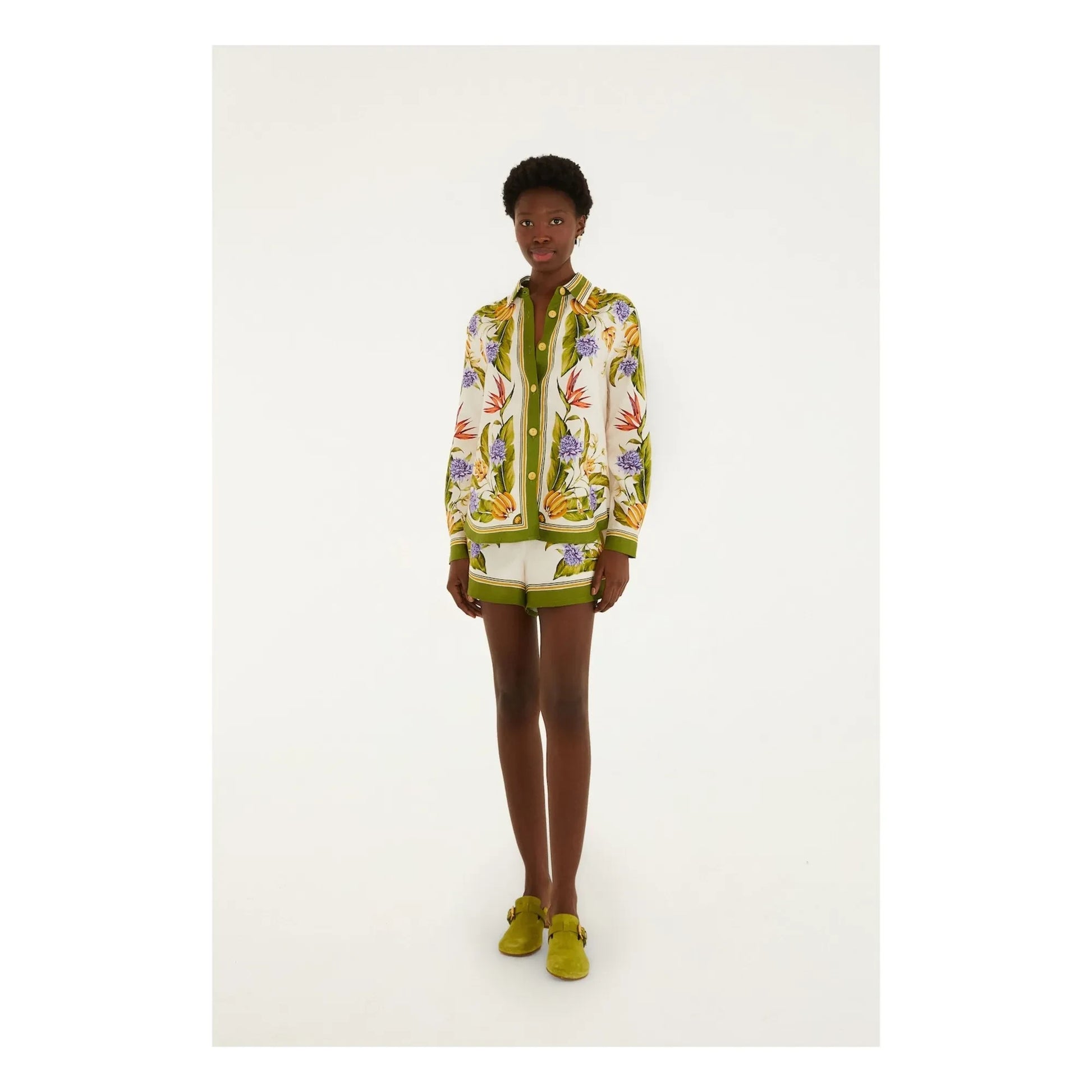 Farm Rio - Tropical shirt | Sand