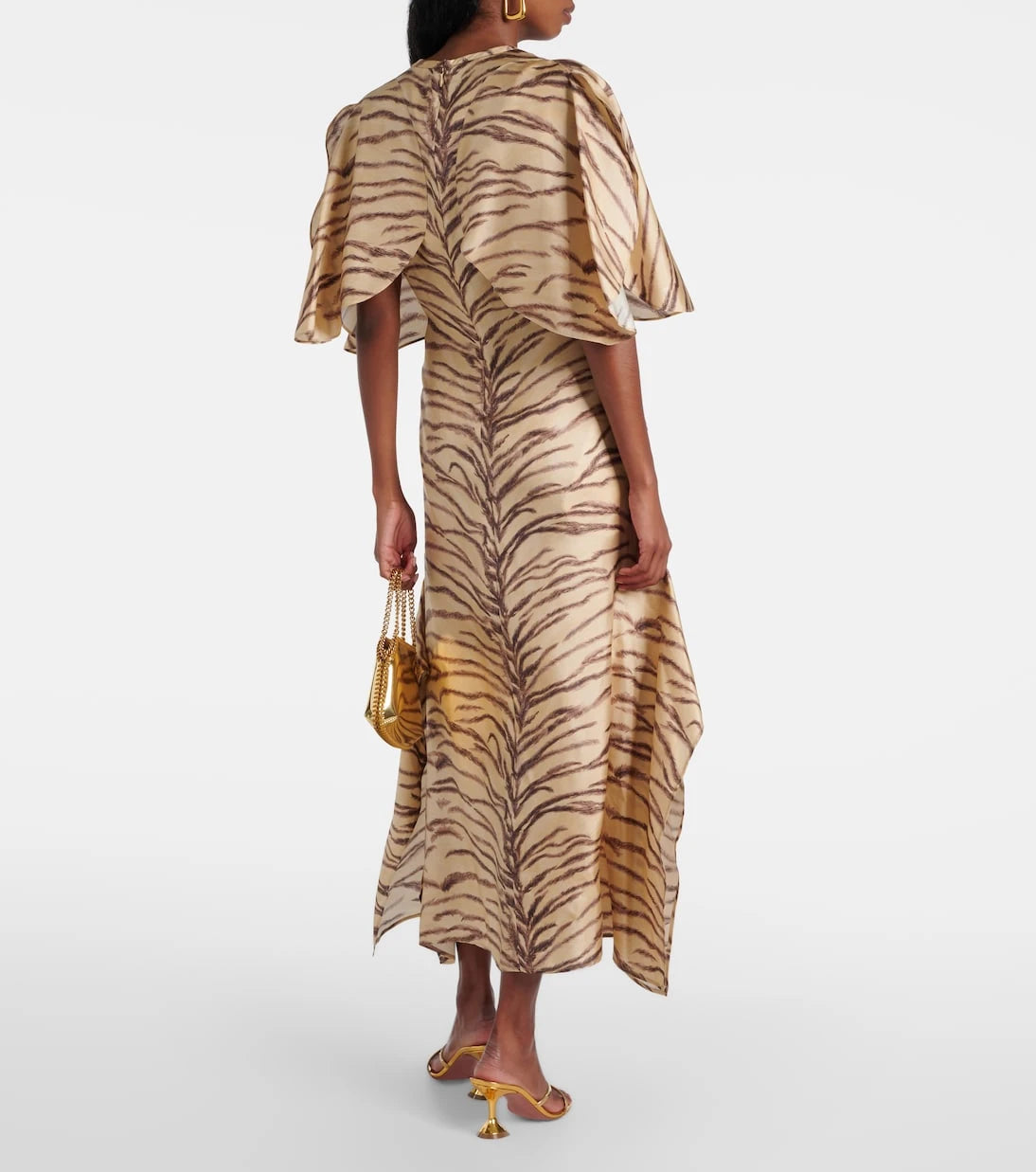 Stella McCartney - Printed silk midi dress