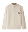 Cashmere Gert Quarter-Zip Sweater (10-14 Years)