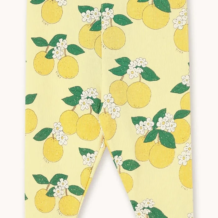 Бебешки клин Tinycottons ORANGES RIB BABY PANT