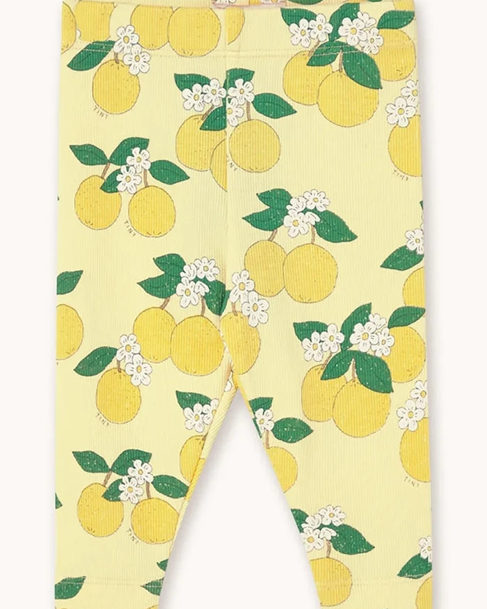 Tinycottons ORANGES RIB BABY PANT Bebek Klişi
