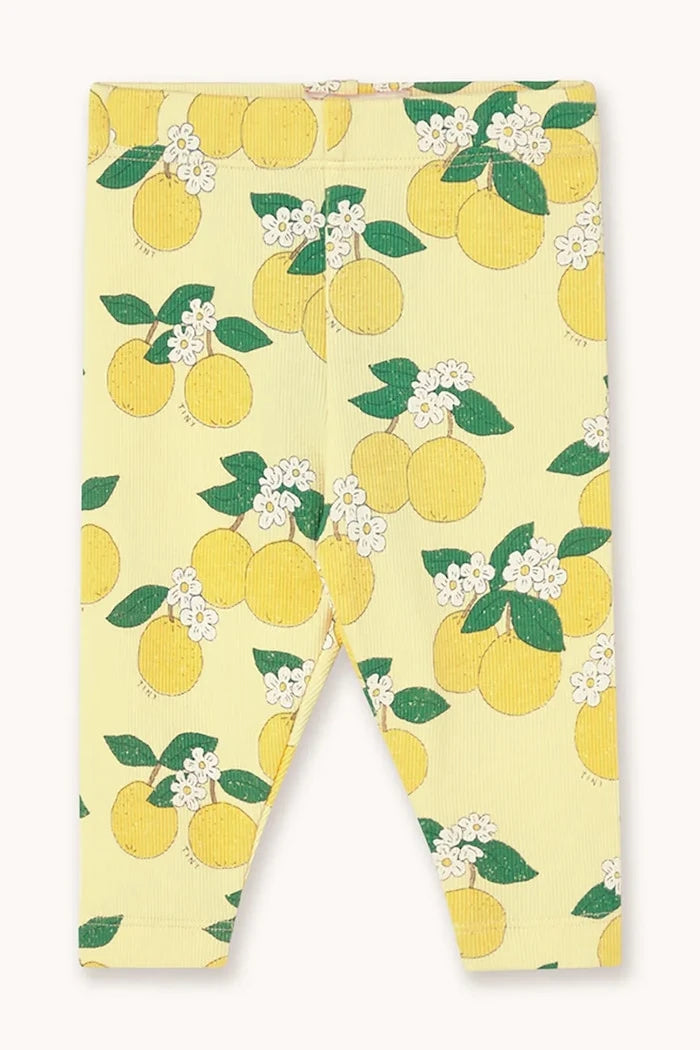 Бебешки клин Tinycottons ORANGES RIB BABY PANT