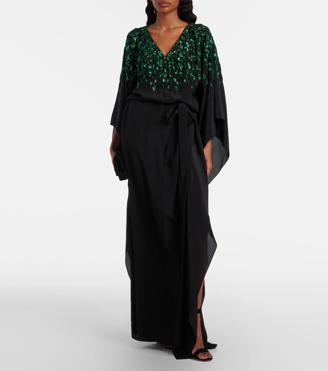 Roberto Cavalli - Sequined silk gown