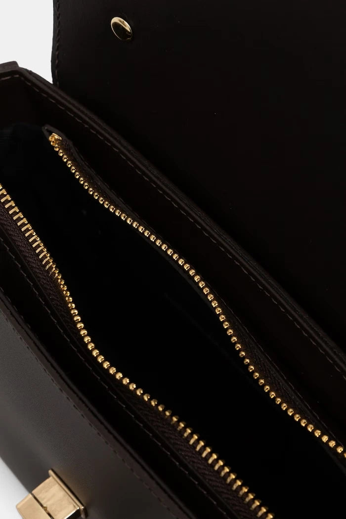 Answear.LAB чанта crossbody дамска от кожа
