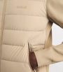Beige Haney-City Hybrid Down Jacket