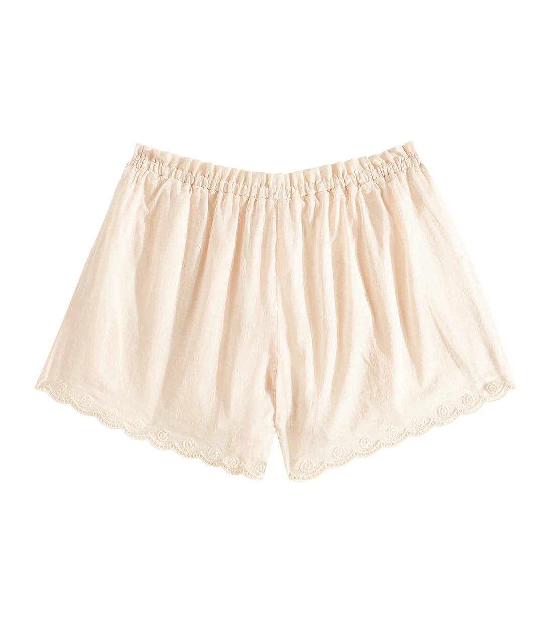 Zimmermann Kids - Halliday embroidered cotton shorts