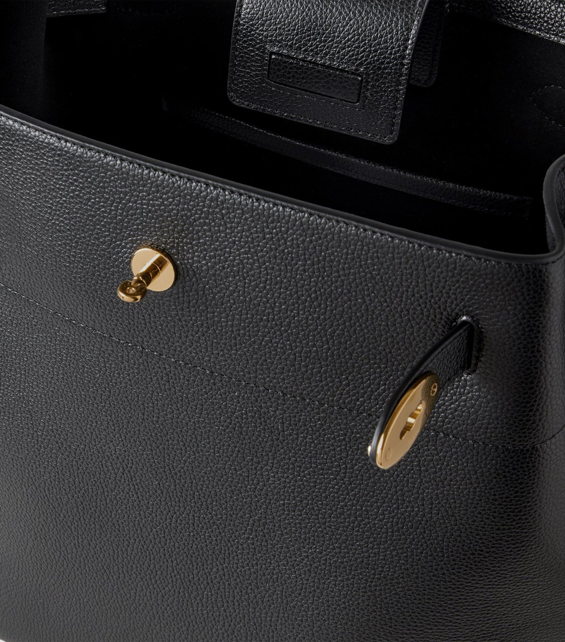 Mulberry Large Leather Islington Bucket Bag