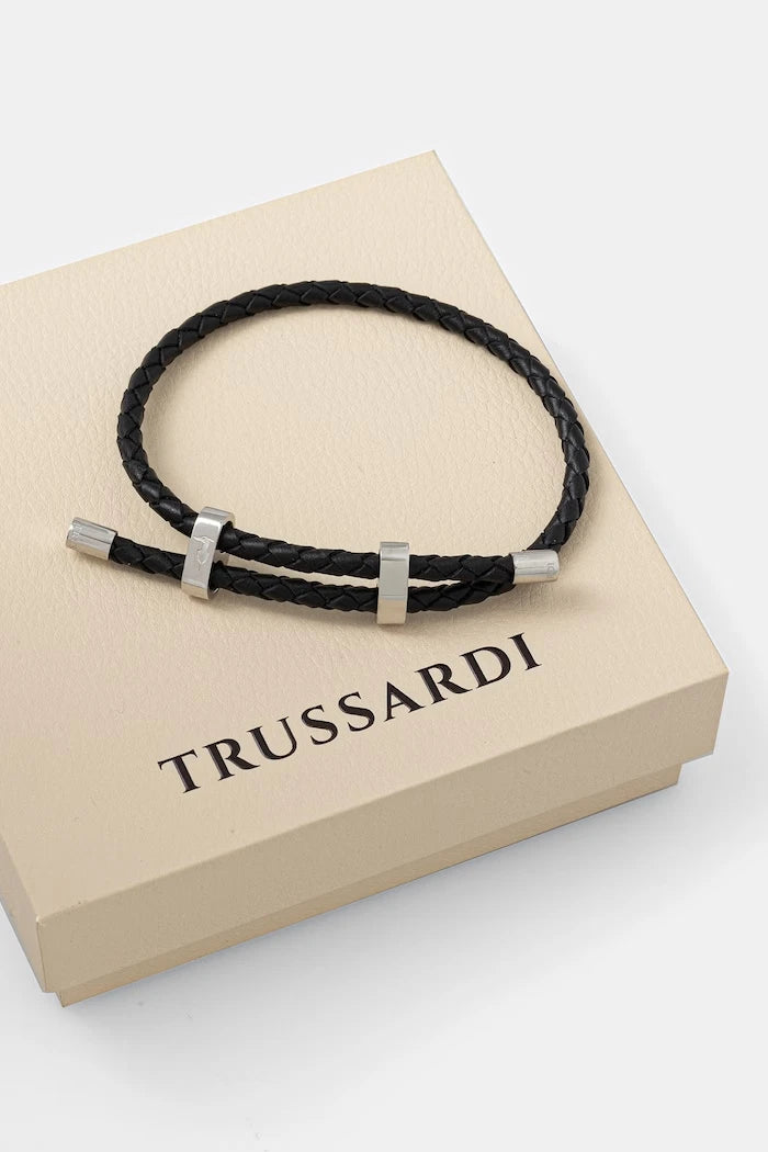 Trussardi Erkek Deri Bileklik T-LEATHER