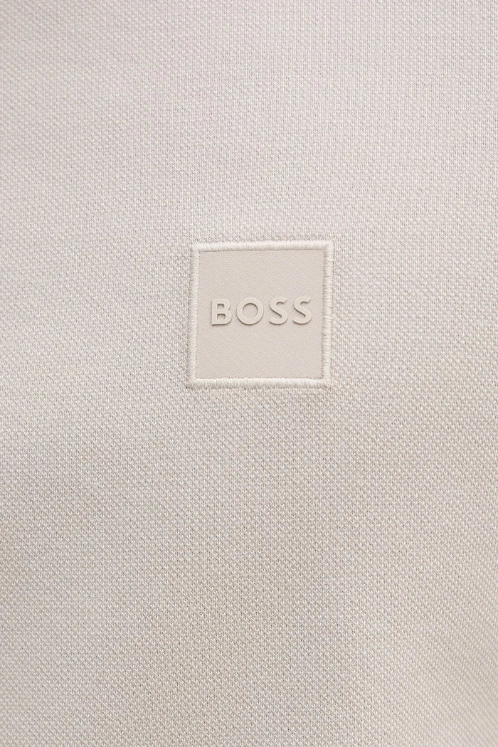 BOSS Orange Erkek Pamuk ve Elastan Polo Tişört Passertip