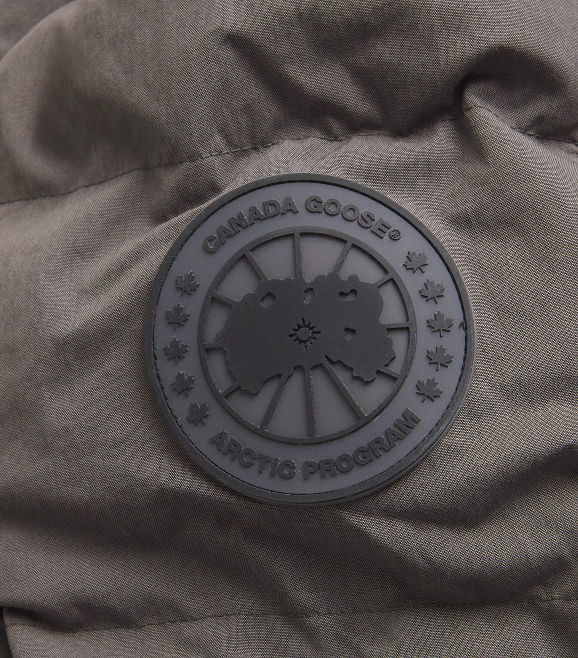 Canada Goose Grey Padded Carson Parka Jacket