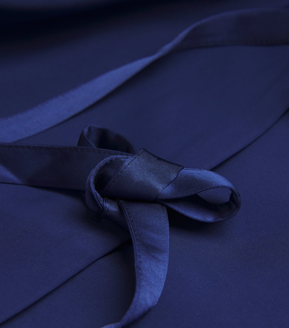 The Bow Pyjama Set Navy