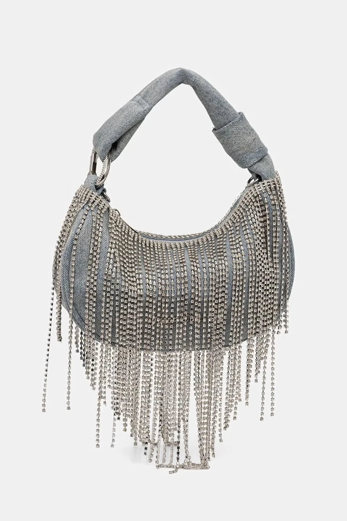 Juicy Couture denim kadın hobo çanta FIREFLIES